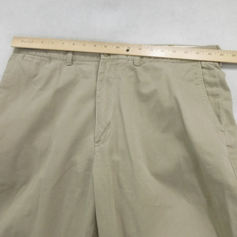 Polo Ralph Lauren Mens Prospect Chino Pants 37x32 Beige Pleated Cuffed